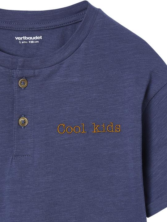 Image du produit Vertbaudet Jungen Henley-Shirt mit Recycling-Baumwolle BASIC (152)