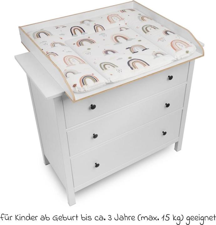 Actual product image jonka Wickelkommoden Wickelaufsatz für IKEA Hemnes Kommoden -