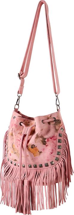 Produktbild Joe Browns Fringed Floral Print Suede Bag