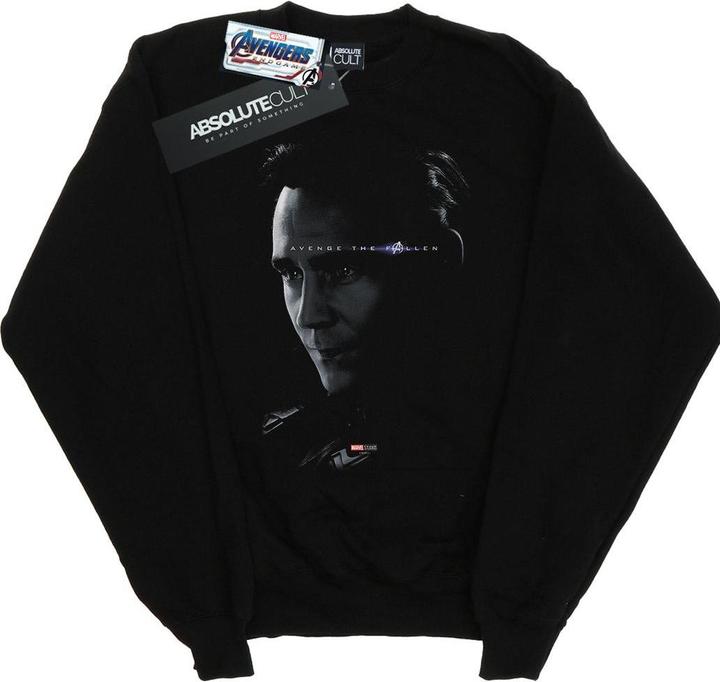 Image du produit Sweatshirt Womens/Ladies Avengers Endgame Avenge The Fallen Loki (S)