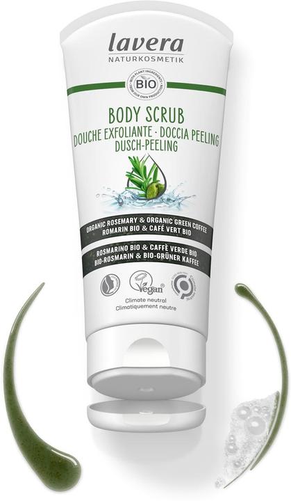 Image du produit Lavera Dusch Peeling Bio Rosmarin & Bio Grüner Tee (200 ml)