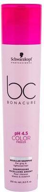 Actual product image Schwarzkopf BC pH 4.5 Color Freeze - Silver Micellar Shampoo (200 ml, Liquid shampoo)