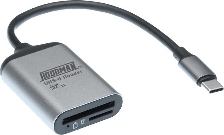Image du produit Hoodman Steel SD & Micro SD UHSII enabled memory card reader USB 3.2 Gen 1