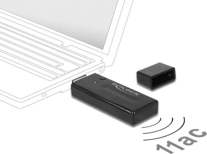 Produktbild Delock USB3.0 Dual Band WLAN ac/a/b/g/n Stick (USB)