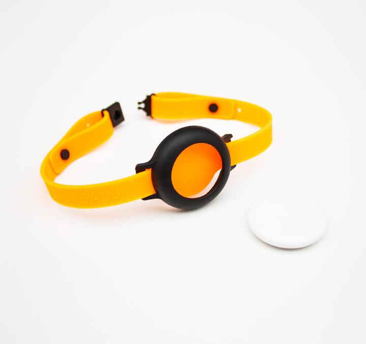 Actual product image LucyBalu NEMO AirTag Katzenhalsband (Silikon) (One size, Cat, General)