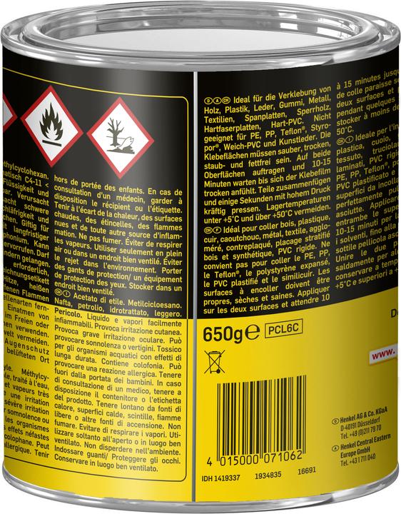 Produktbild Pattex Kraftkleber Classic (650 g, 1000 ml)