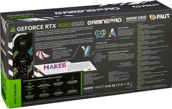 Actual product image Palit GeForce RTX 4080 SUPER GamingPro (16 GB)