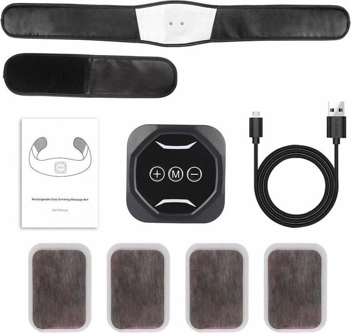 Actual product image Onamaste Abdominal muscle electrostimulation belt