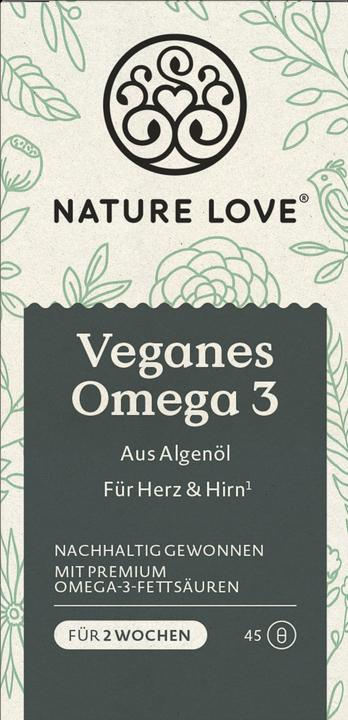 Actual product image Nature Love Vegan Omega 3 (27 g)