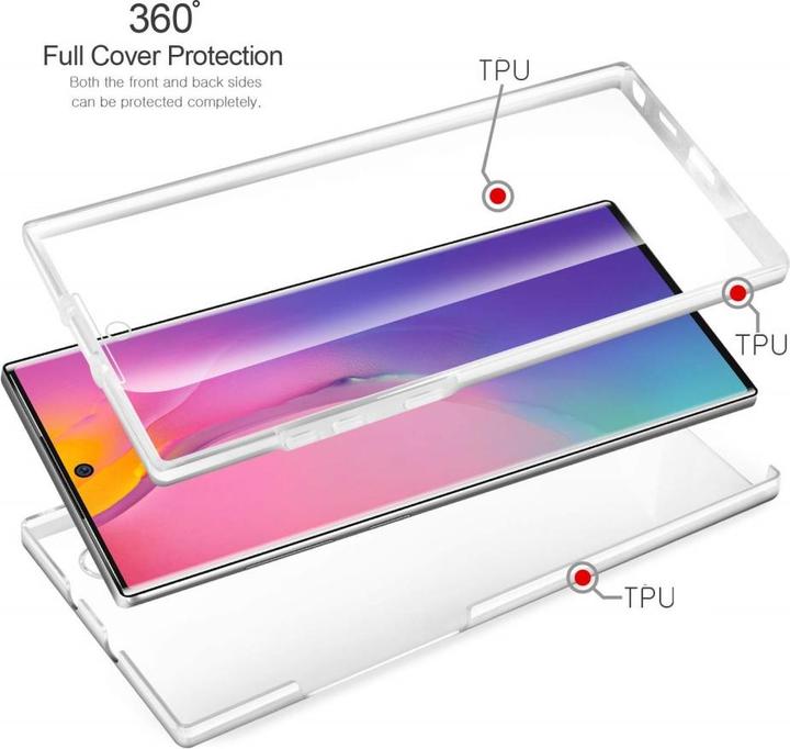Produktbild Screenguard 360° Screen & Body Protector Samsung Galaxy Note10 Hülle mit Folie (Samsung Galaxy Note 10)