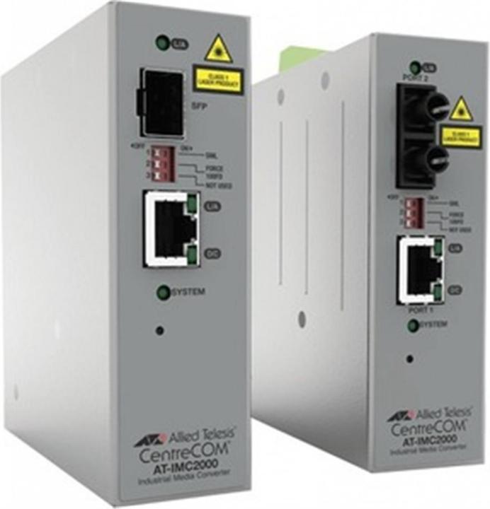 Produktbild Allied Telesis Industrial Ethernet Media Converter AT-IMC2000TP/SP (Media Konverter)