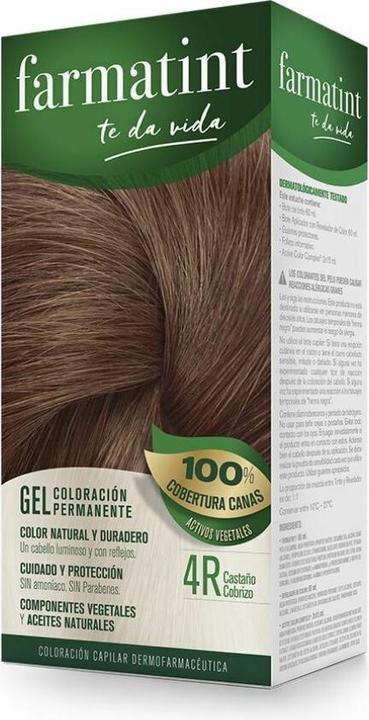Produktbild Farmatint Gel 4r Kastanienbraun 135ml (Kastanienbraun)
