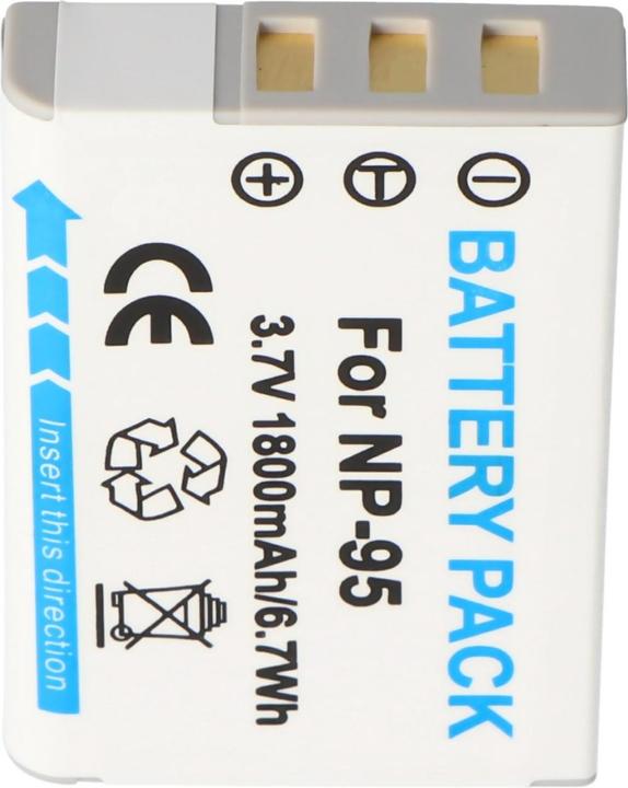 Actual product image AccuCell Battery NP-95 Battery, FinePix F30, X100T (Camera battery)