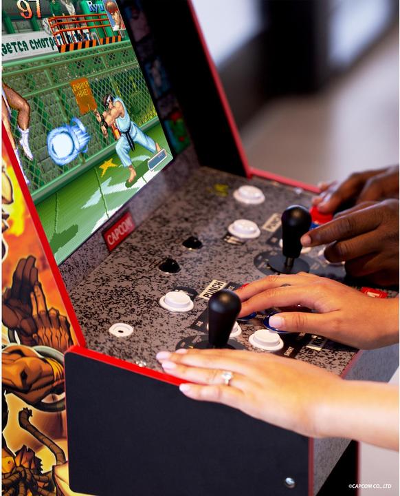 Actual product image Arcade1Up Street Fighter Legacy 14-in-1 Wifi