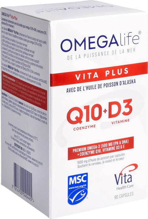 Immagine prodotto Omega-Life OMEGA Life Vita Plus Kaps Ds 90 (90 Pezzo/i, Pillole, 202 g)