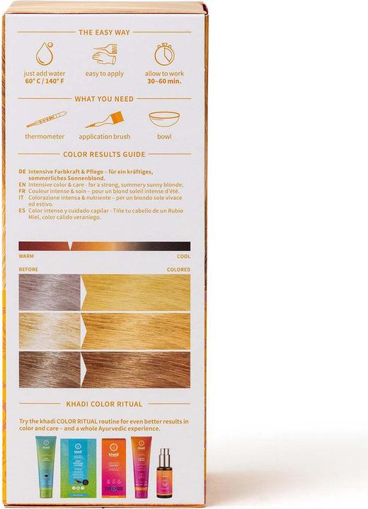 Produktbild Khadi Warmer Blondton (Sonnenblond)