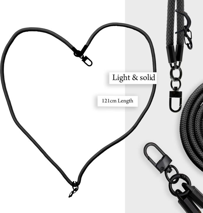 Produktbild Cadorabo Handykette für WIKO PULP 4G Necklace Hülle mit verstellbarem Kordelband