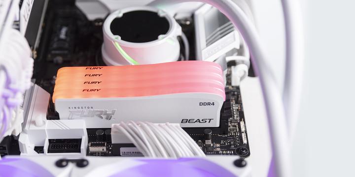 Image du produit Kingston FURY Beast RGB SE (1 x 8GB, 3600 MHz, RAM DDR4, DIMM)