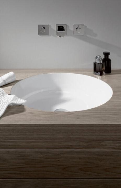 Immagine prodotto Alape Vasca sottolavabo UB.KE400, Ø tondo 39,4cm, 3225504000, bianco (570 mm, 570 mm)
