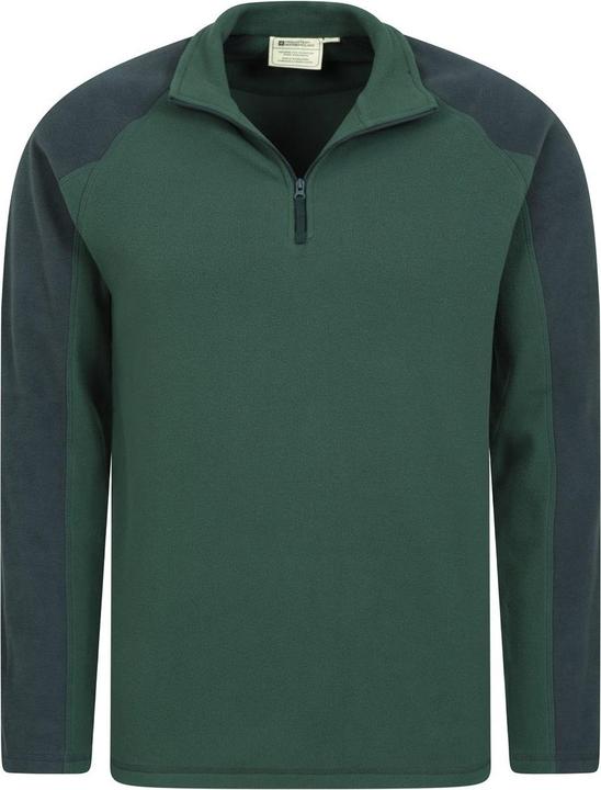 Immagine prodotto Mountain Warehouse Top in pile Ashbourne II con mezza zip da uomo (4XL)