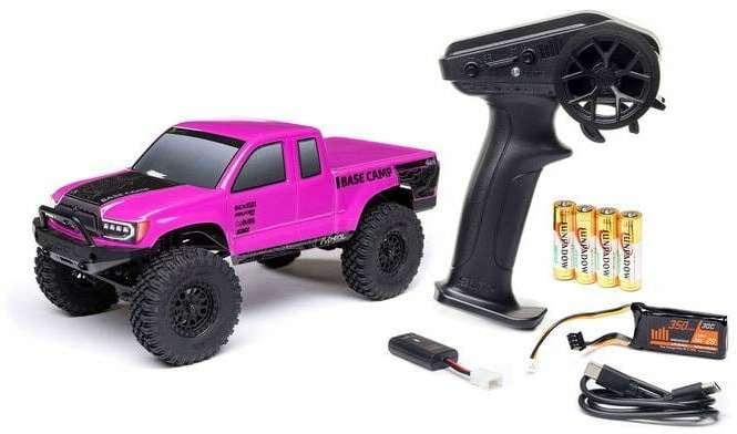 Produktbild Axial Rock Crawler SCX24 Base Camp 4WD, Pink RTR 1:24 (RTR Ready-to-Run)