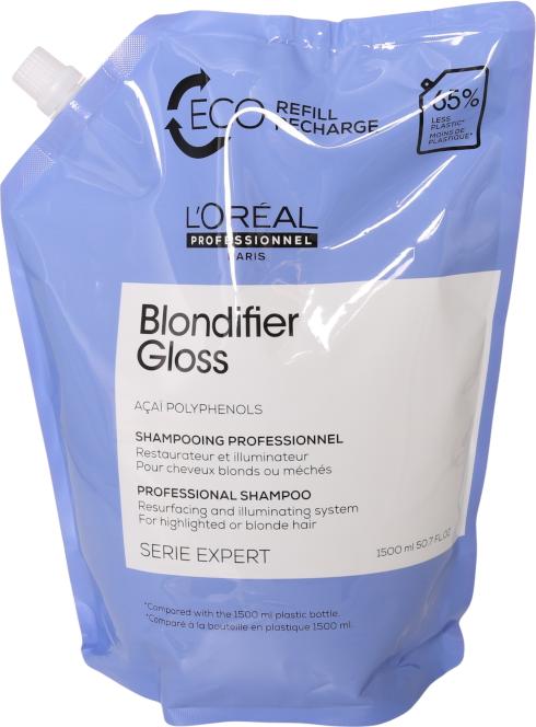 Actual product image L'Oréal Professionnel Serie Expert Shampoo Gloss Refill (1500 ml, Liquid shampoo)