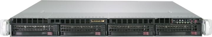 Actual product image Supermicro 5019C-WR: LGA1151, 2x500W NT