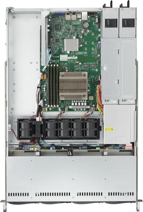 Actual product image Supermicro 5019C-WR: LGA1151, 2x500W NT
