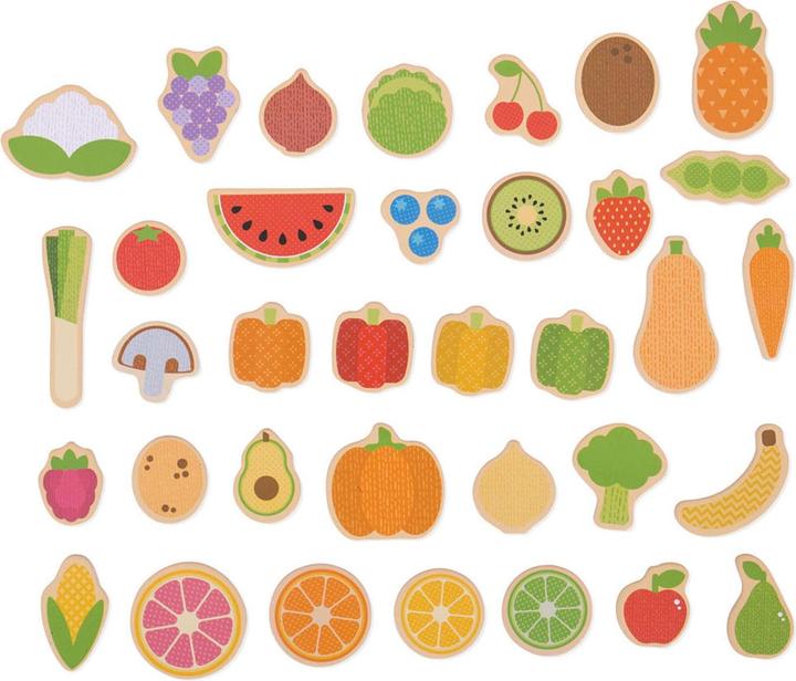 Produktbild Bigjigs Fruit and Veg Magnets (35 x)