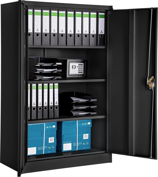 tectake Armadio di archiviazione (90 x 40 x 140 cm)