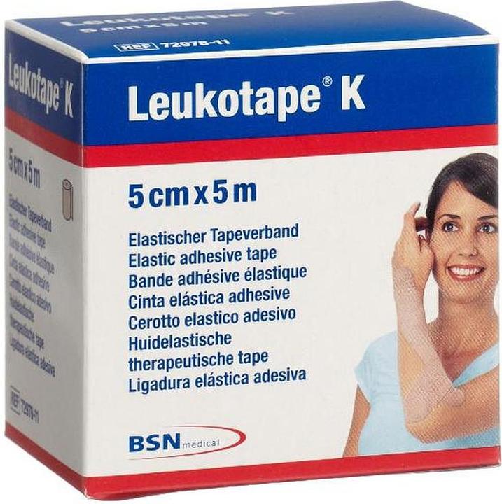 Image du produit BSN Leukotape® K 5 x 5 m 5 pcs couleur chair (5 m)