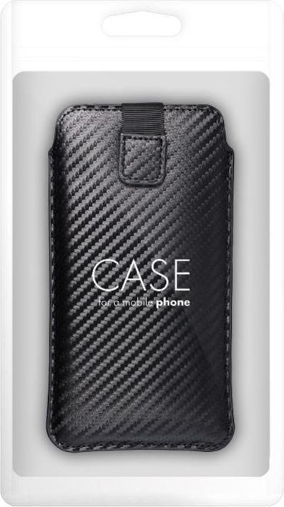 Produktbild Forcell Back panel cover OEM POCKET Carbon Universal Case - Size 02 - for IPHONE IPHONE 5 / 5S / 5SE / 5C (Apple iPhone 5)