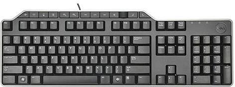 Produktbild Dell KB-522 Wired Black US Keyboard (580-17667) (Eng. Int., Kabelgebunden)