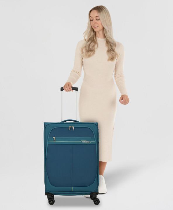 Produktbild American Tourister Deep Dive 4 Rollen Trolley 67 cm mit Dehnfalte (69 l, M (50 - 90l))