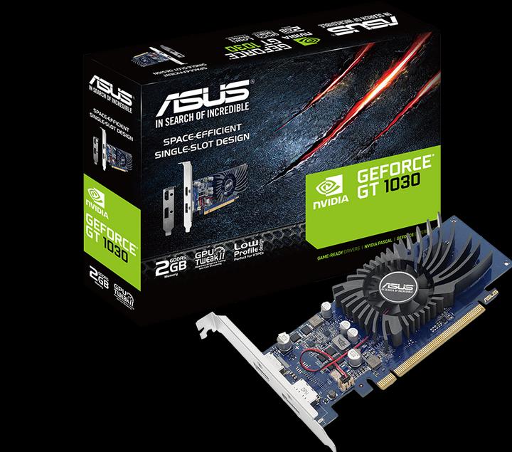Image du produit ASUS GeForce GT 1030 2G BRK (2 Go)