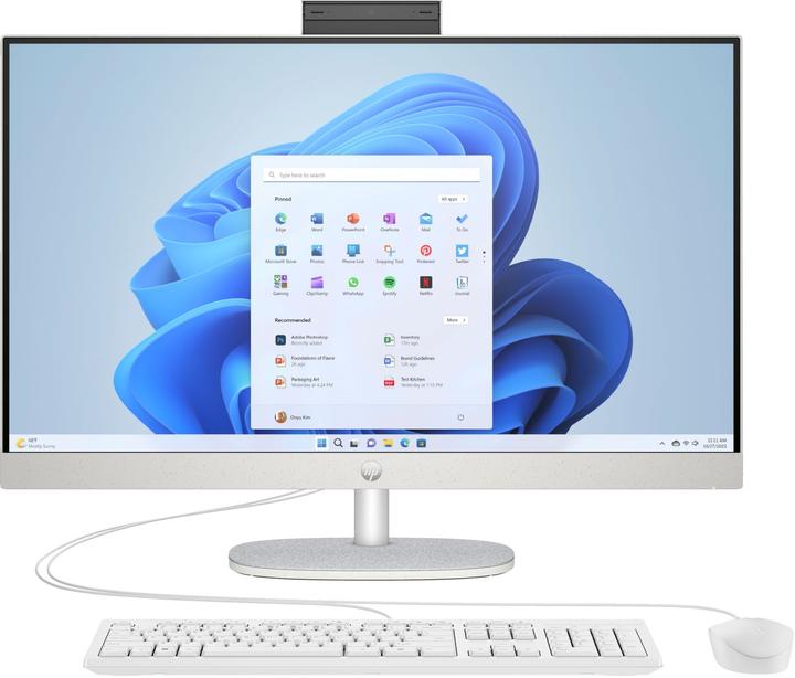 Actual product image HP AIO 27-cr0470ng (AMD Ryzen 7 7730U, 16 GB, 1000 GB)
