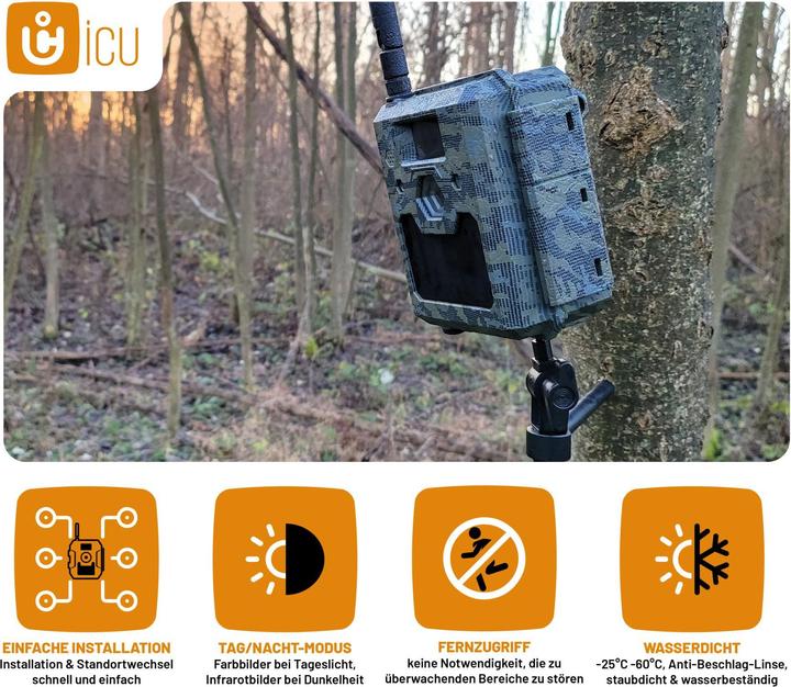 Produktbild ICUserver Clom Cam 5 Wildkamera