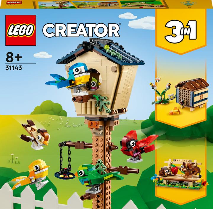 Produktbild LEGO Vogelhäuschen (31143, LEGO Creator 3-in-1)