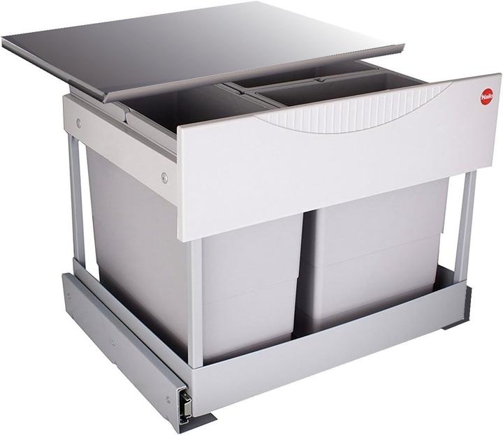 Actual product image Hailo 3644831 Waste bin for cupboards (29 l)