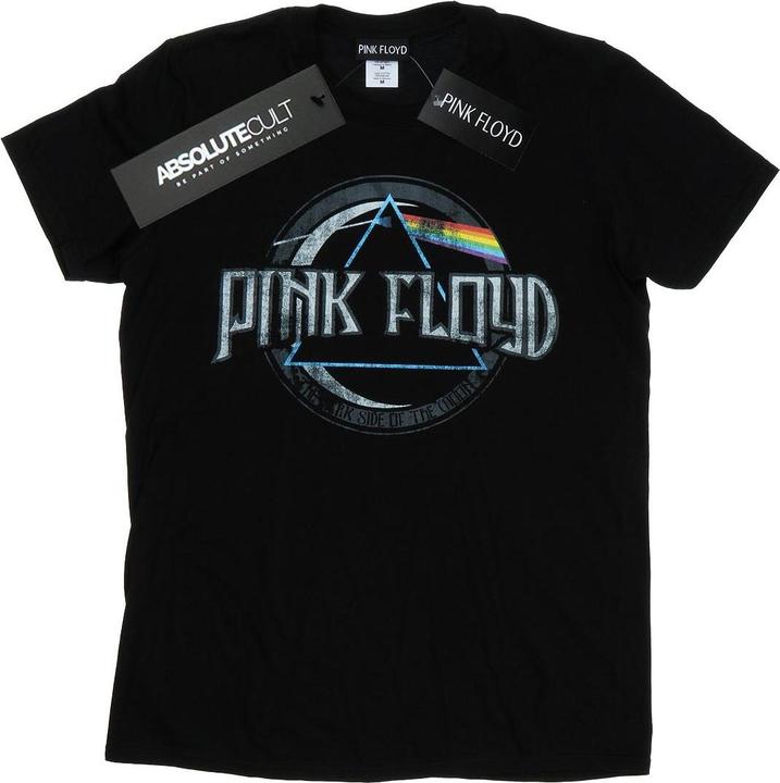 Produktbild Pink Floyd Dark Side Of The Moon Circular Logo TShirt Mädchen (152, 158)