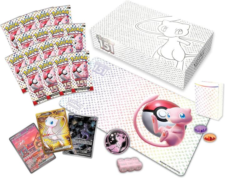 Actual product image Pokémon Scarlet & Violet - 151 (English, Box Set & Collection)