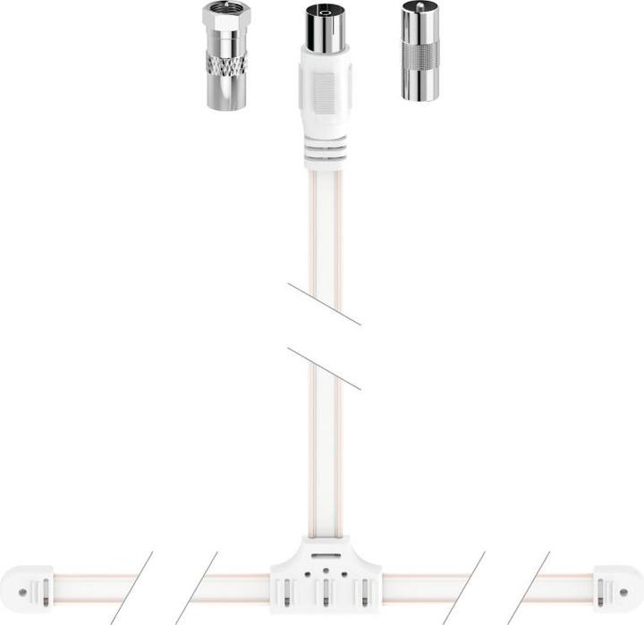 Actual product image Hama DAB+ throw-out antenna, 1.75 m (Parabolic antenna, DAB/ DAB+)