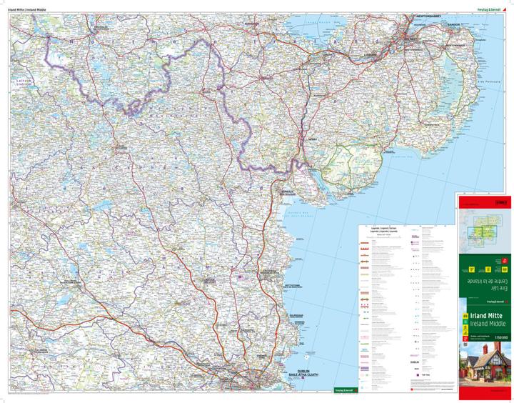 Produktbild Irland, Strassen- und Freizeitkarten-Set 1:150.000, freytag & berndt