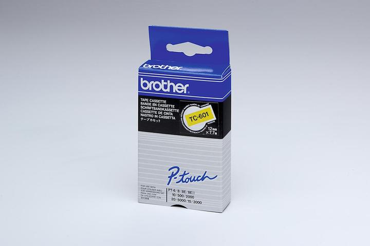 Produktbild Brother Tc-601 (1.20 cm, Gelb)