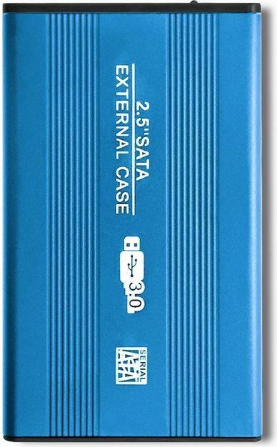Produktbild Qoltec External Hard Drive Case HDD/SSD 2.5" SATA3 USB 3.0 Mėlyna (0.42 m, USB)