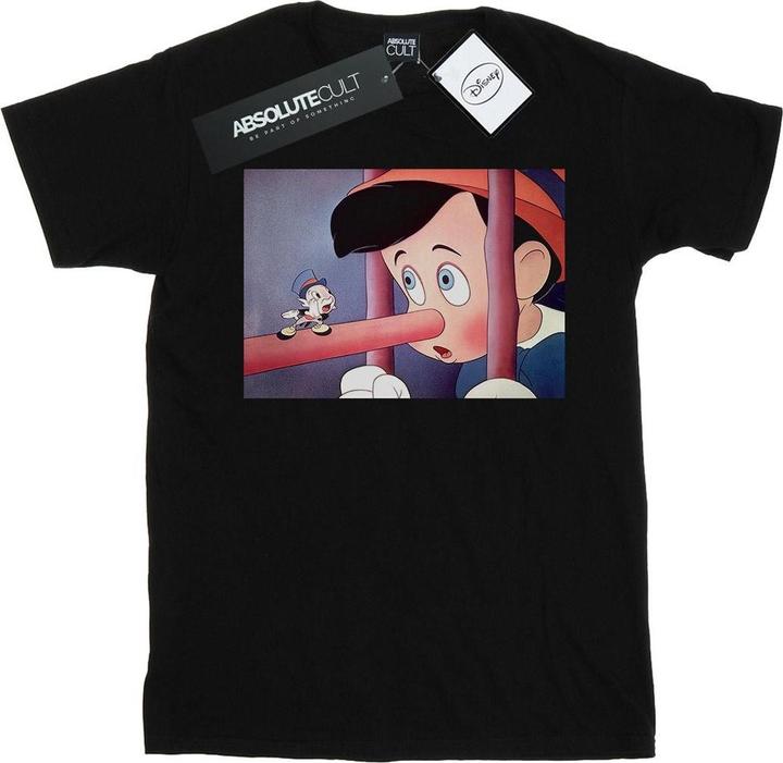 Immagine prodotto Disney Pinocchio Nose Still Maglietta Ampia Donna (4XL)