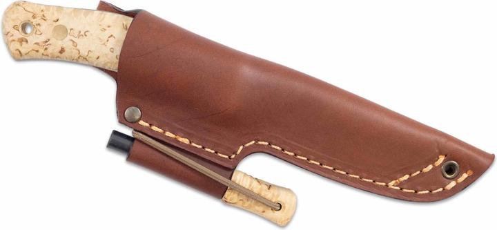 Actual product image Casström No. 10 Swedish Forest Knife Birch with fire steel stainless (10 cm)
