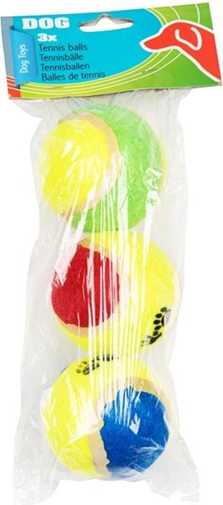 Actual product image Pet Toys Set of 3 tennis balls for dogs (Ball toy dog)