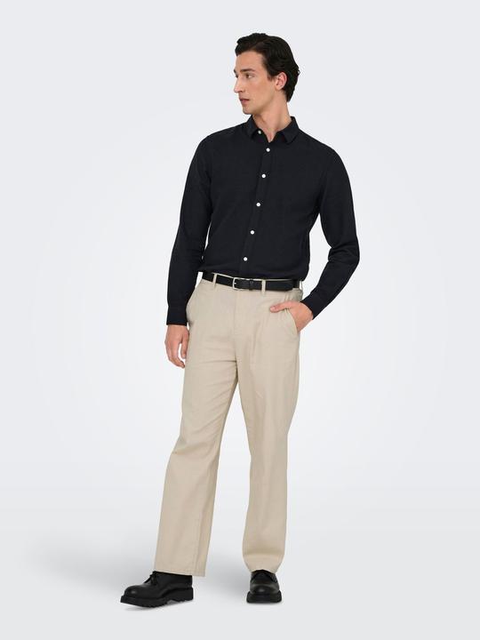 Produktbild Only & Sons Onsbob Loose Cot Lin 0007 Pant Noos (32)