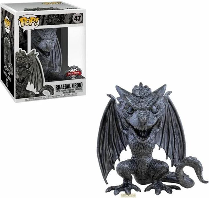Actual product image Funko Pop! Trono di Spade : Rhaegal Iron (47) Excl